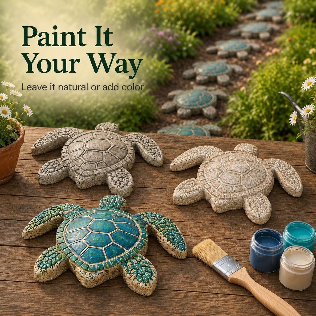 OceanCore – Reusable Coastal Garden Stepping Stone Mold