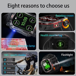 VanguardX - Outdoor Military Smart Watch – Power Meets Precision