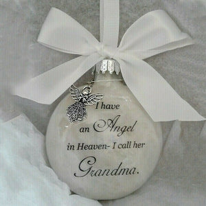 AngelGlow - Heavenly Feather Remembrance Ornament