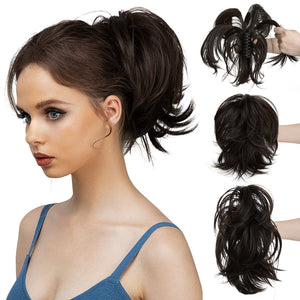 SilkSnap – Lightweight Synthetic Claw Clip for Chic Hairstyles