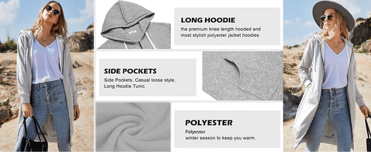 Comfora Hoodie | Chic Tunic for Every Occasion