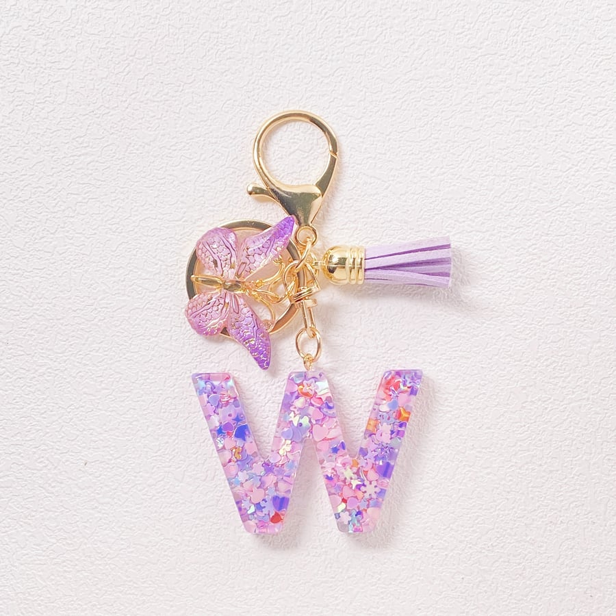 CharmKey – Personalized Initial Letter Keychain