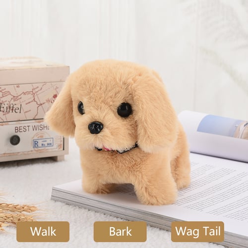 HugTail - Realistic Walking and Barking Plush Dog