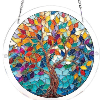 EmeraldFlame –  Acrylic 80 Pcs Suncatcher Puzzle