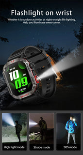 VanguardX - Outdoor Military Smart Watch – Power Meets Precision
