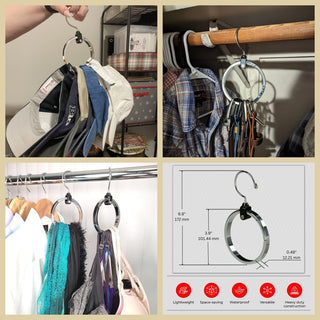SpaceSaver – Versatile Multipurpose Closet Hanger