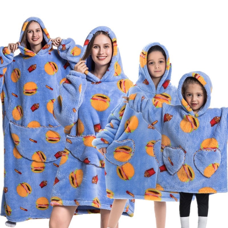 CozyCloud - Oversized Blanket Hoodie