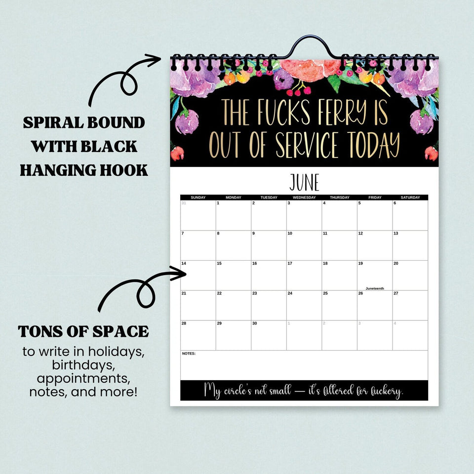 ChaosQueen – Relatable Women’s Calendar