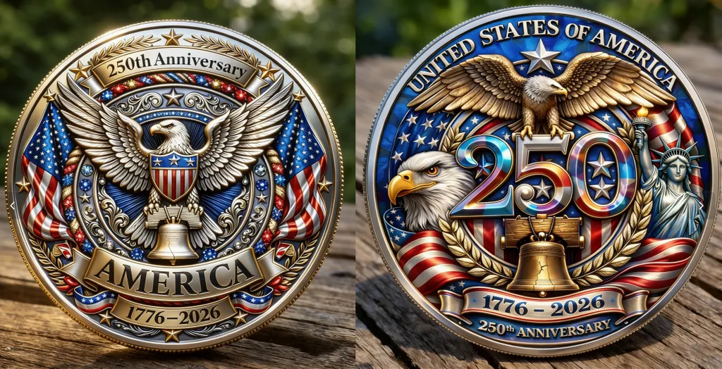 FreedomMedal – U.S 250th Anniversary Commemorative Coin