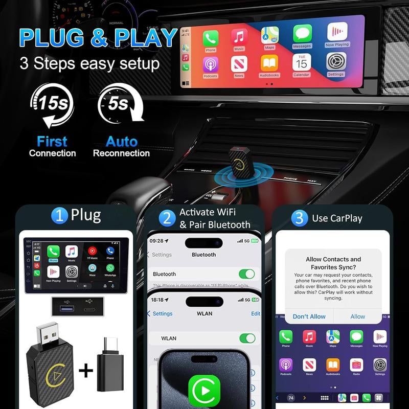 CarBridge – The Ultimate Wireless Carplay  Adapter