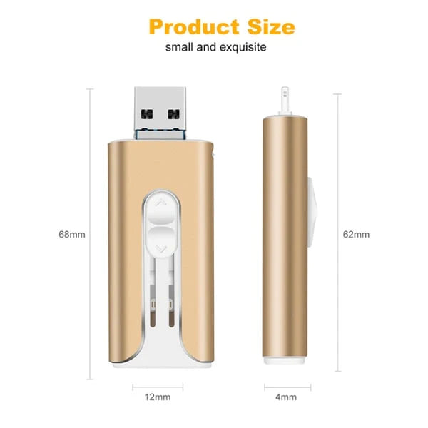 DataBridge – 4 in 1 Phone & Computer USB Drive
