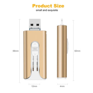 DataBridge – 4 in 1 Phone & Computer USB Drive