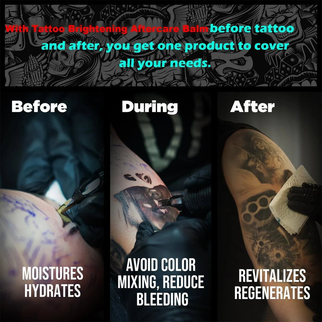 InkGlow – Tattoo Brightening Aftercare Balm