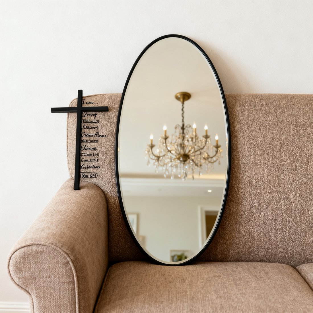 DivineHaven - Inspiring Iron Wall Décor