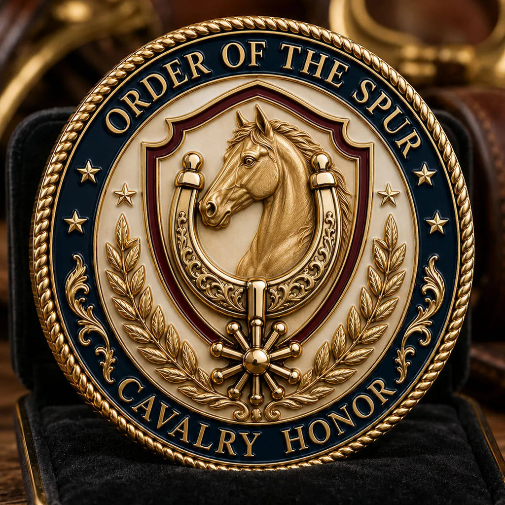 Spur Ride Commemorative Metal Medal