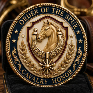 Spur Ride Commemorative Metal Medal