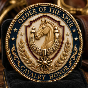 Spur Ride Commemorative Metal Medal