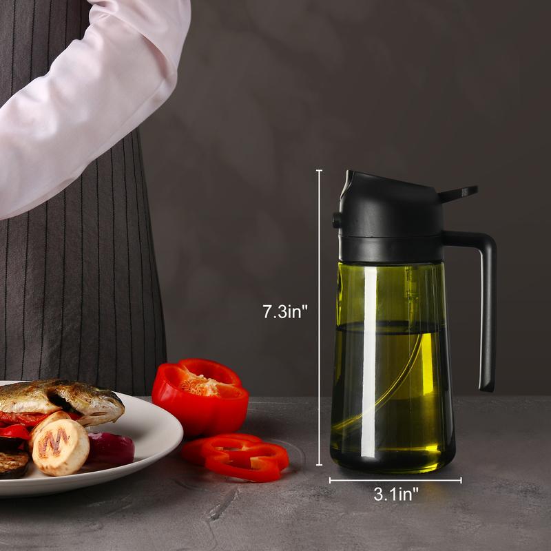FlavorMist – Glass Oil Sprayer & Dispenser