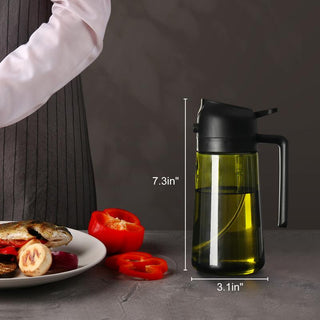 FlavorMist – Glass Oil Sprayer & Dispenser