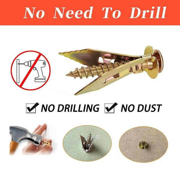 ScrewHold – Self Drilling Wall Mount Kit