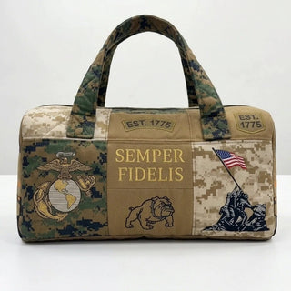 🎖️100% Handmade Marine Corps Bag(𝐌𝐢𝐜𝐡𝐚𝐞𝐥 𝐊𝐞𝐧𝐭 𝐇𝐚𝐧𝐝𝐦𝐚𝐝𝐞®)