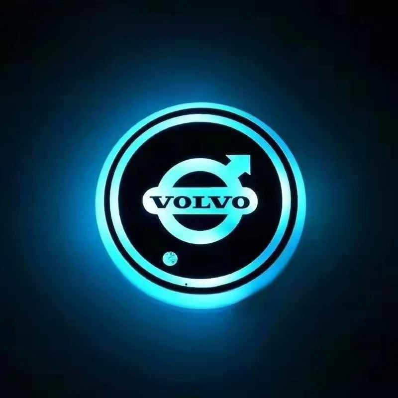 NeonCruise - 7-Color Ambient Car Coasters | Tap-Control Glow System