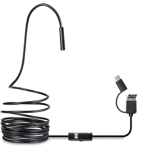 ScopeFlex - Mini Endoscope Camera with Hard Cable
