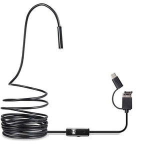ScopeFlex - Mini Endoscope Camera with Hard Cable
