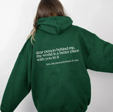 BackTalk - Inspirational Message Sweatshirt