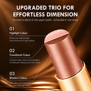 RadiantTouch – Waterproof Glitter Eyeshadow Trio
