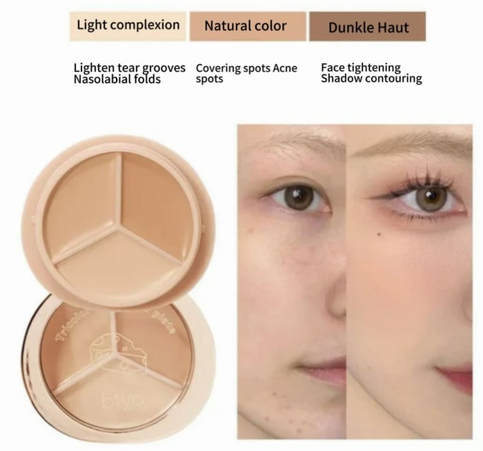 FaceDefine – 3-In-1 Concealer & Contour Palette