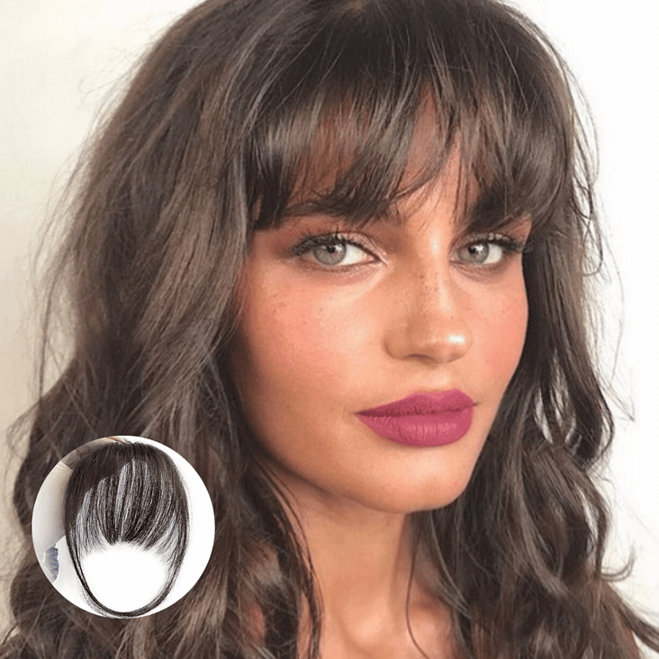 FringeEase – Instant Clip In Bangs