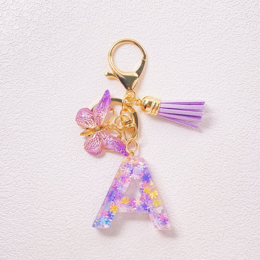 CharmKey – Personalized Initial Letter Keychain