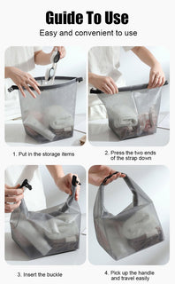 🔥 Large capacity portable waterproof handbag
