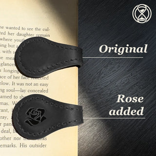 MagniMark -  Multifunctional Magnetic Leather Bookmark