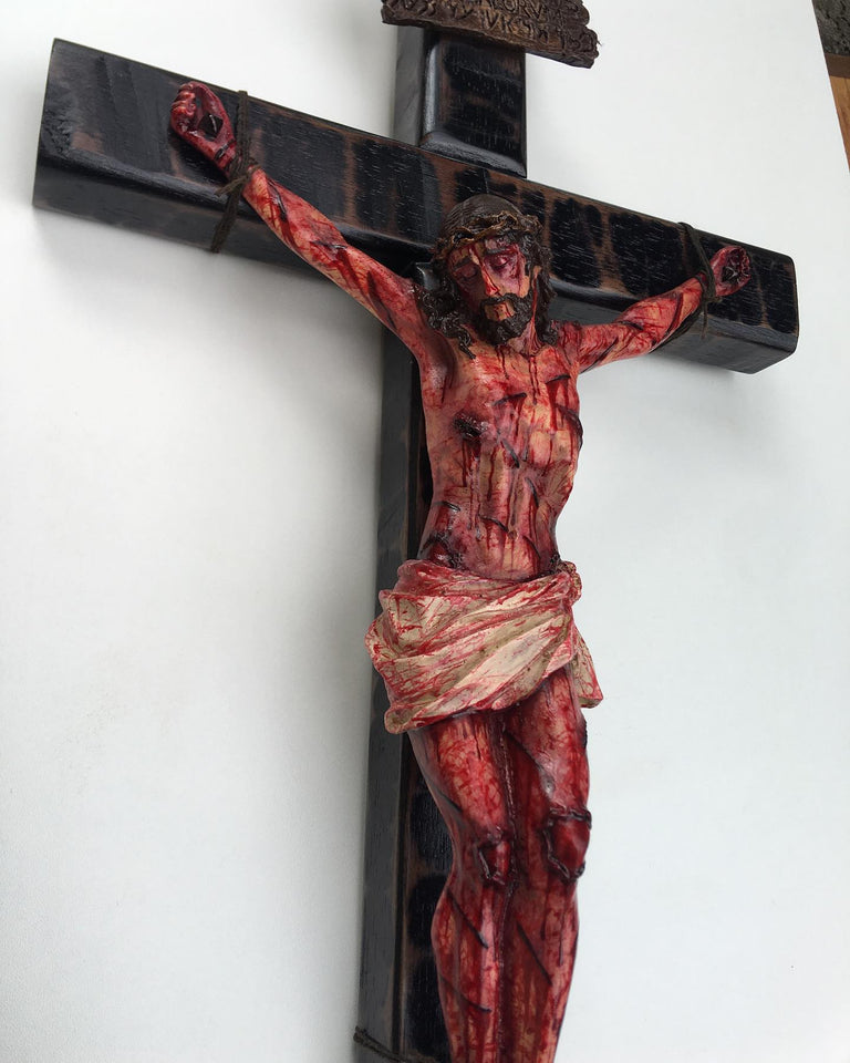 FaithCraft – Handmade Realistic Crucifix Christ
