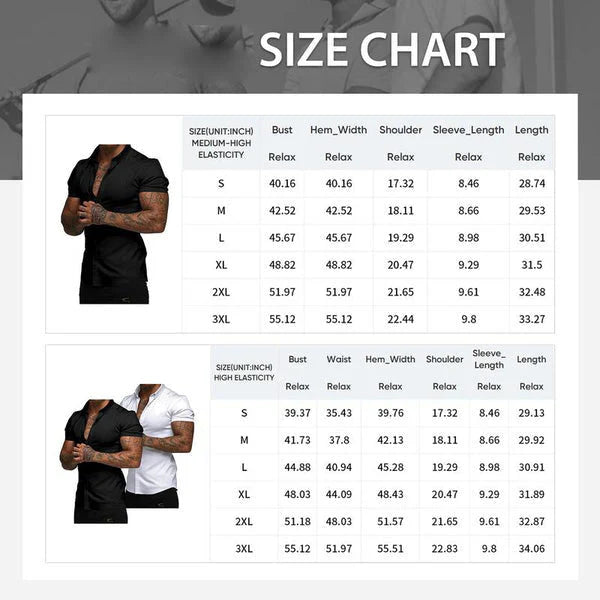 StrideFit – StretchTech Slim Shirt for Work & Workout