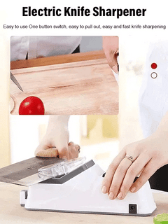 Multi-Function Double Sided Electric Knife Sharpener marnetic