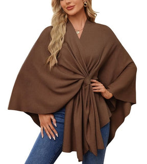 Seraphine - Chic Knit Wrap for Effortless Elegance