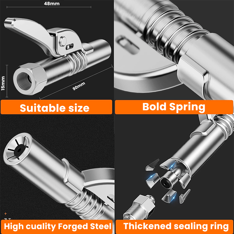 LubeMaster - High Pressure Grease Coupler