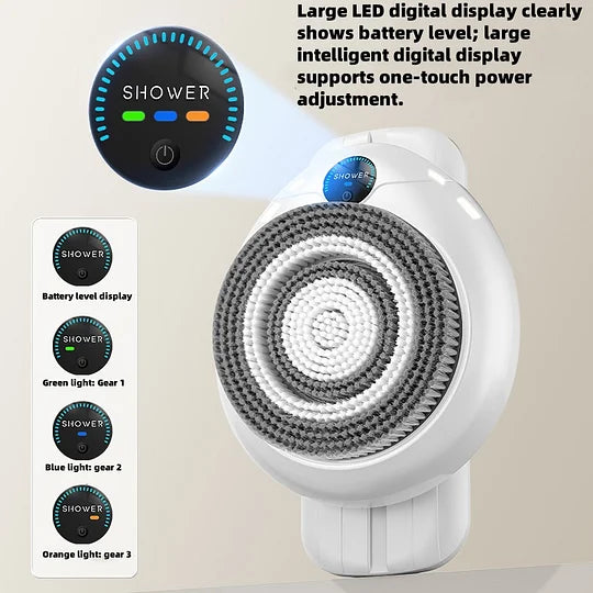 VibeClean - Electric Exfoliating Shower Brush