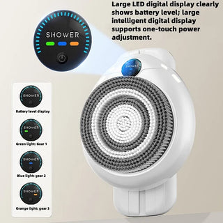 VibeClean - Electric Exfoliating Shower Brush