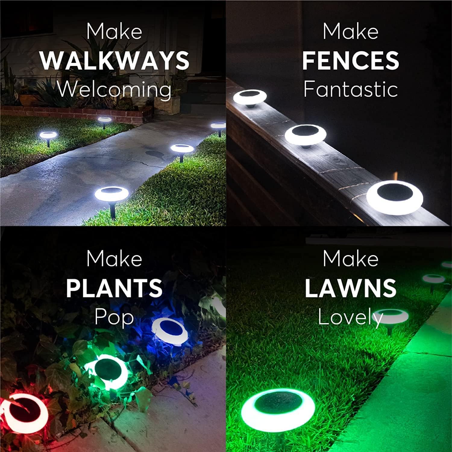 LumaGlow – Vibrant Solar-Powered Garden Lights