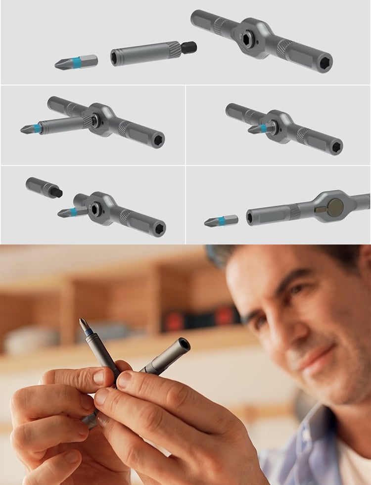 SwiftTurn - Compact 24-in-1 Magnetic Driver Set