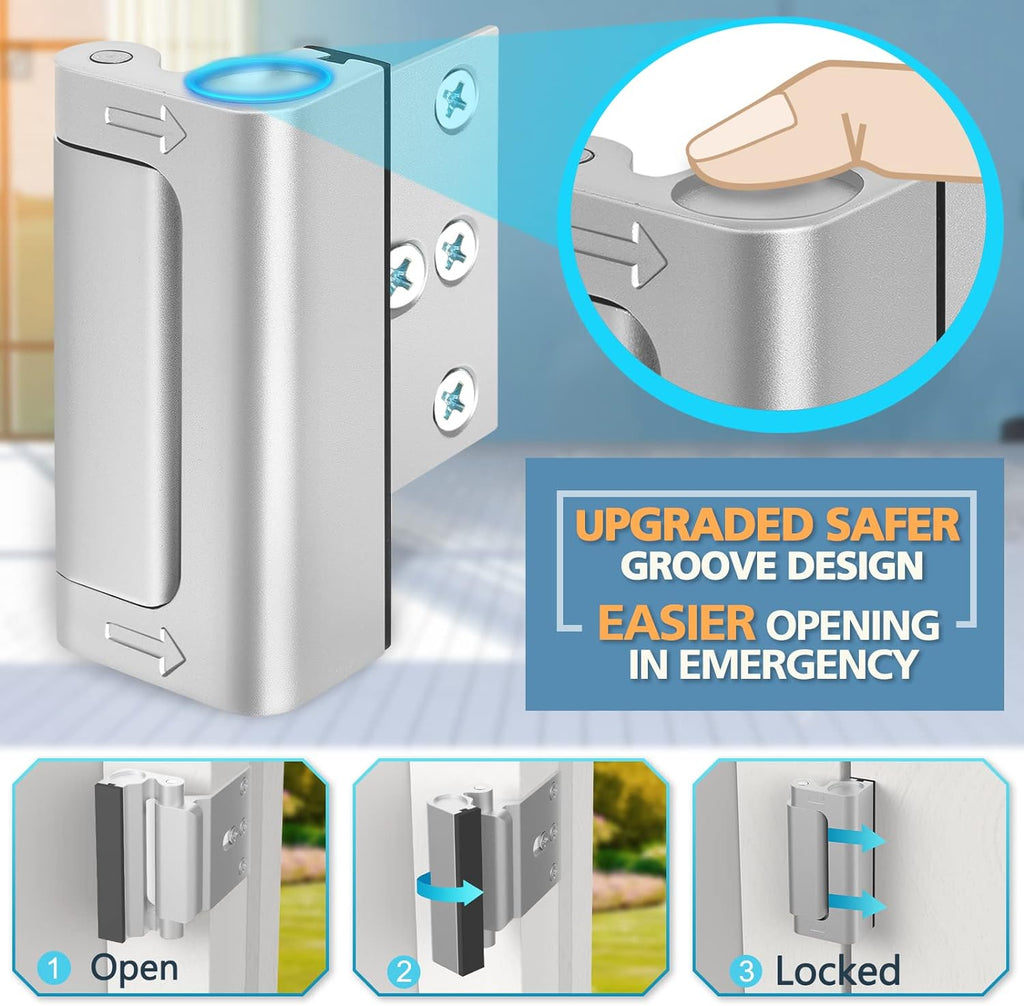 FortiLock - Ultimate Home Security Door Latch