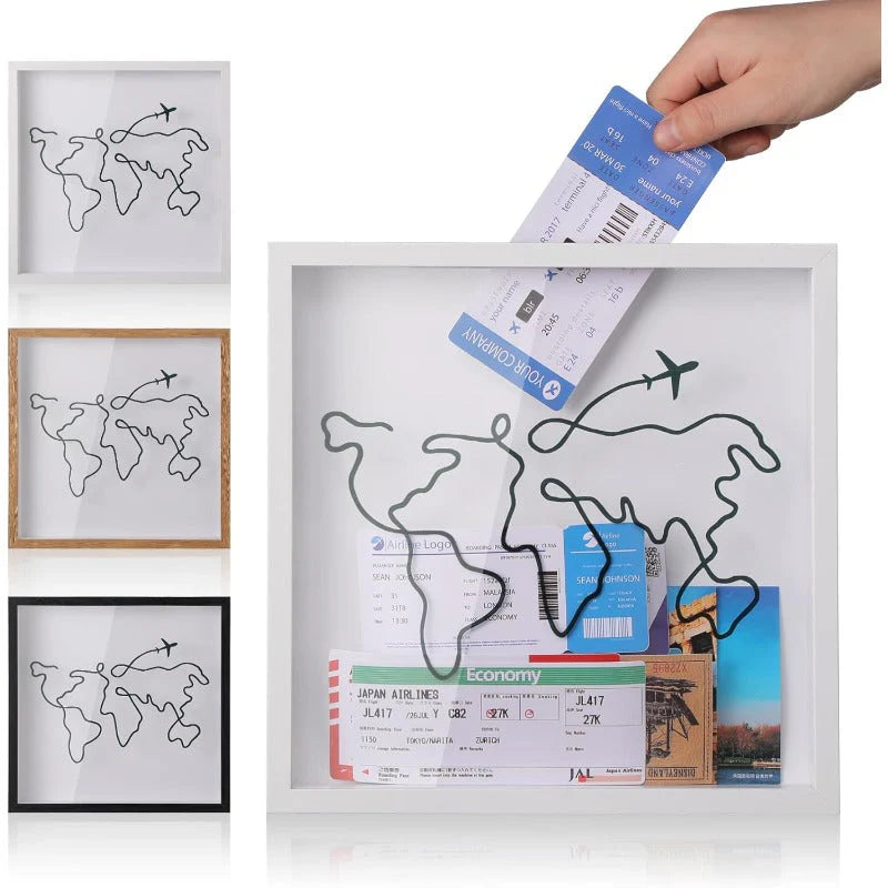MemoryVault – Travel Memory Shadow Box