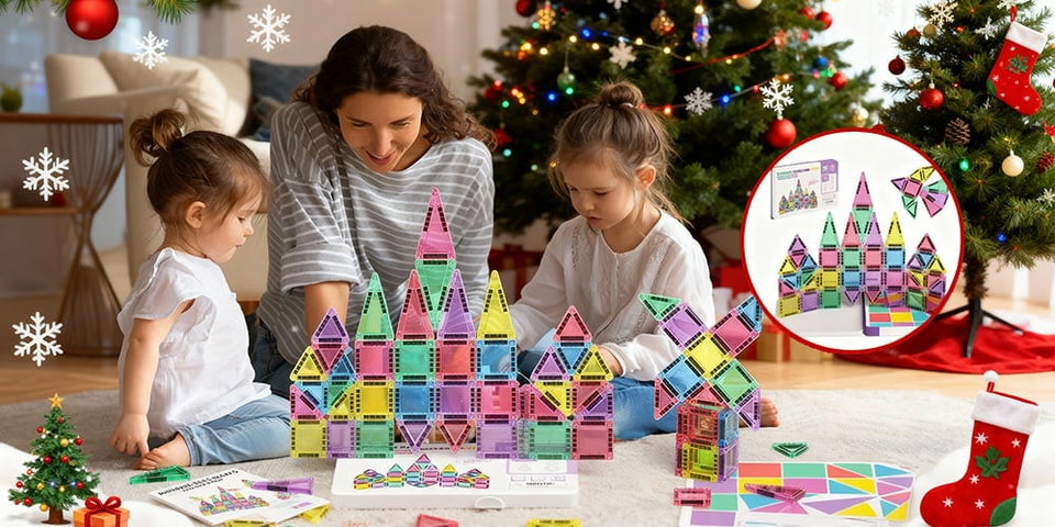 MagnaBuild – Magnetic Tiles Building Set