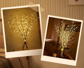 AuraBranch – Soft Glow Birch Tree Light
