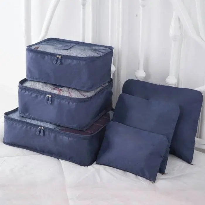 LAST DAY HOT SALE 38% OFF - 6 pieces portable luggage packing cubes marnetic