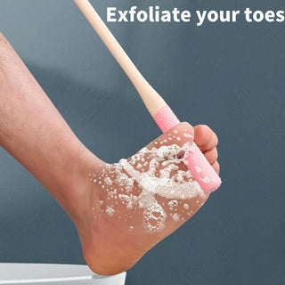 FlexiBrush – Easy Reach Toe Gap Brush